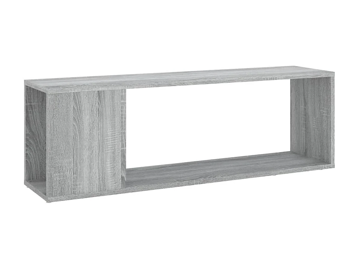 TV-Schrank,TV-Möbel Grau Sonoma 100x24x32 cm Holzwerkstoff -gkd581028