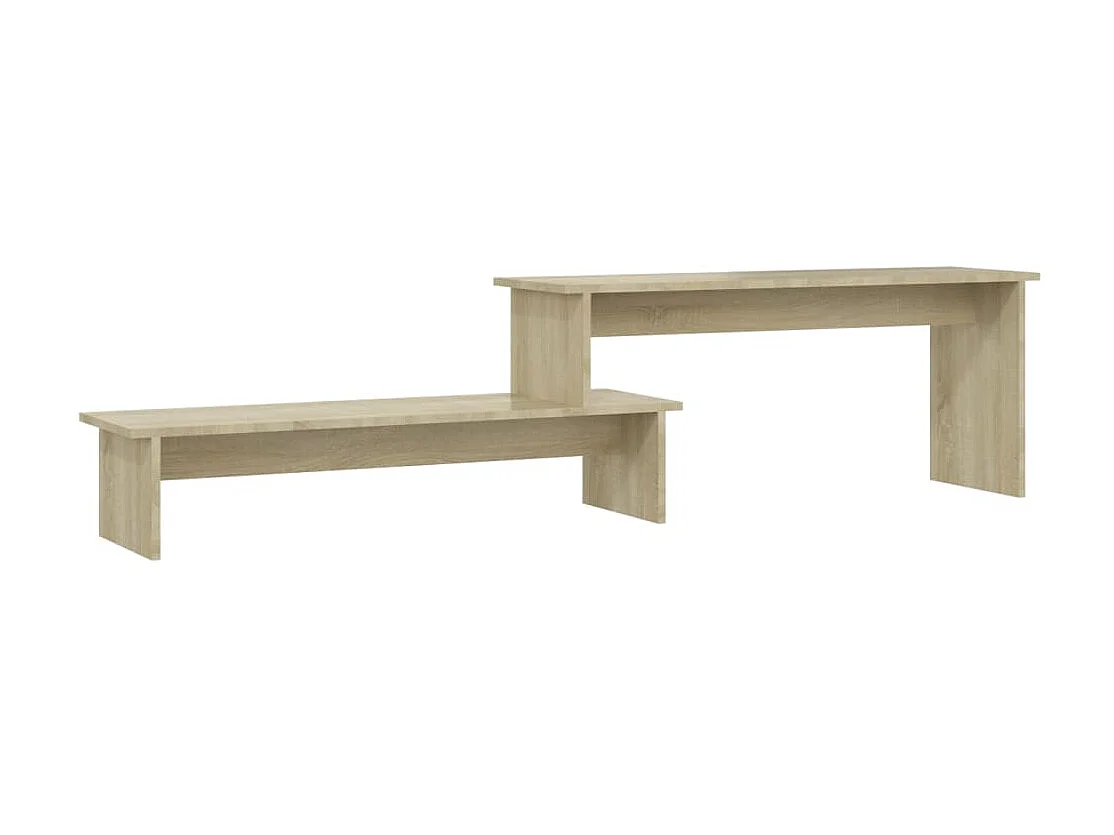 Meuble TV Chêne sonoma 180x30x43 cm Aggloméré BE70872