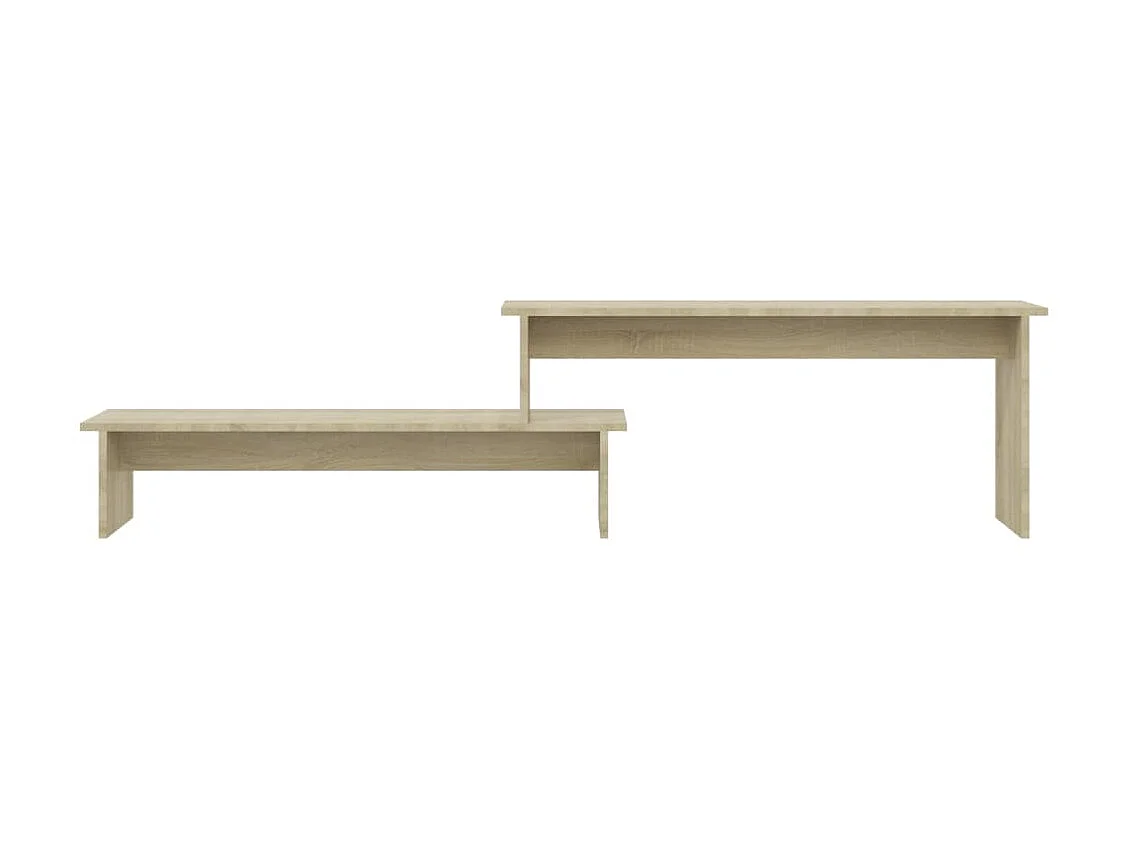 Meuble TV Chêne sonoma 180x30x43 cm Aggloméré BE70872