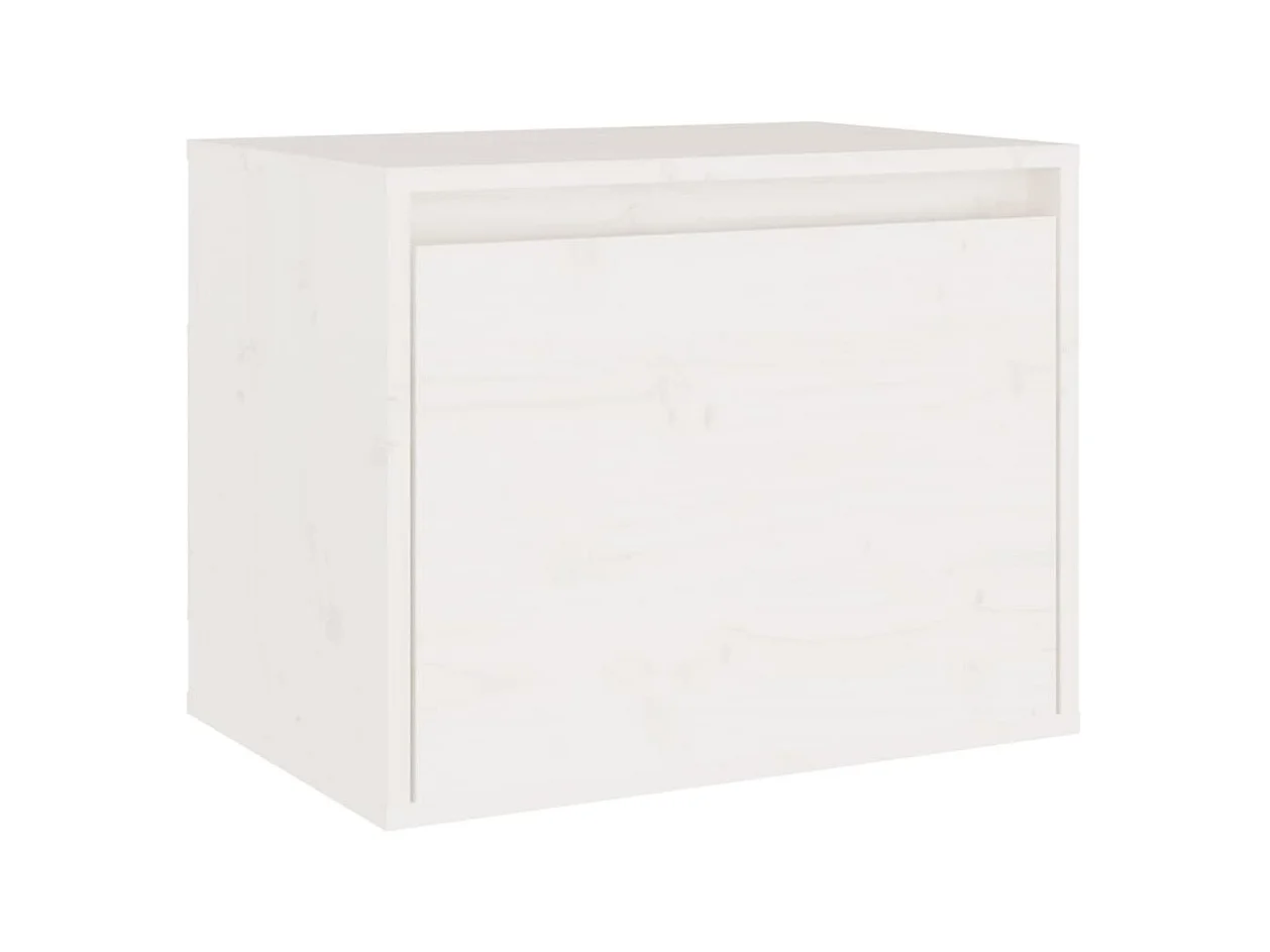 5 Stk.TV-Schränke,TV-Möbel Weiß Massivholz Kiefer -gkd460306