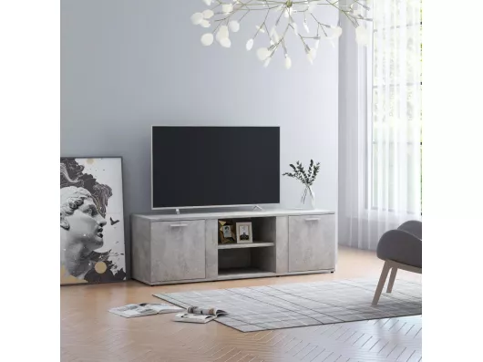 Kauf Unique TV-Schrank,TV-Möbel Betongrau 120x34x37 cm Holzwerkstoff -gkd117209