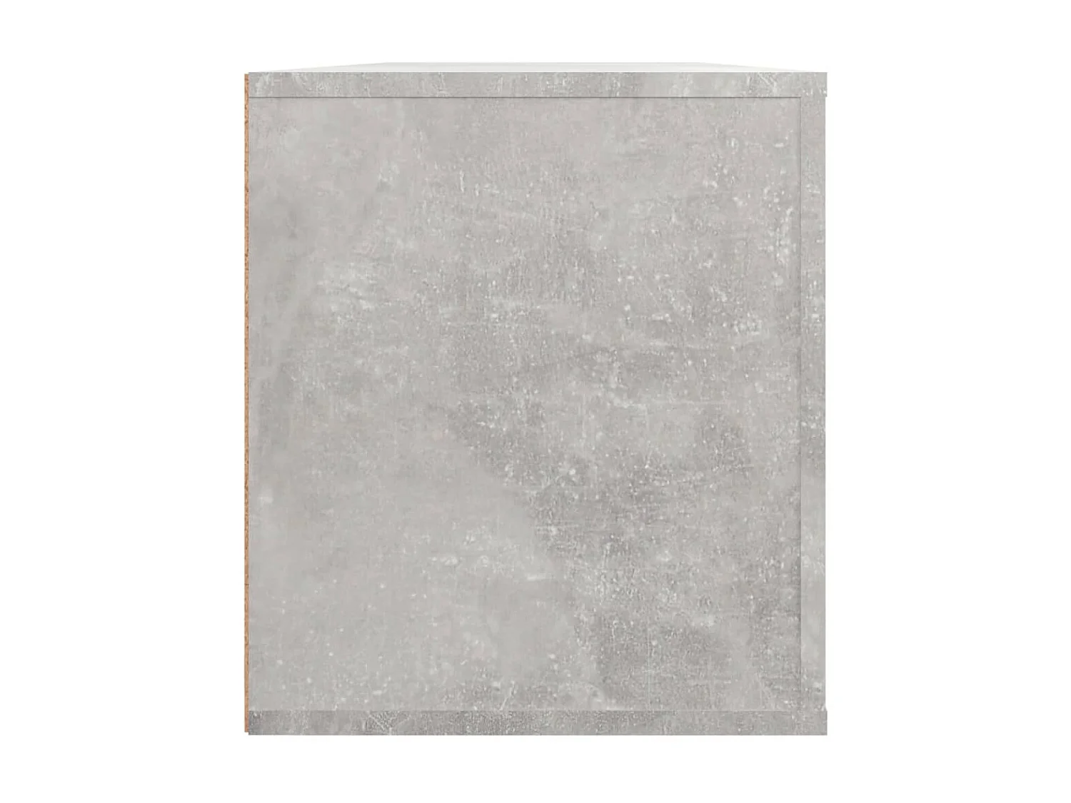 Meuble TV Gris béton 100x35x40 cm Bois d'ingénierie BE87655