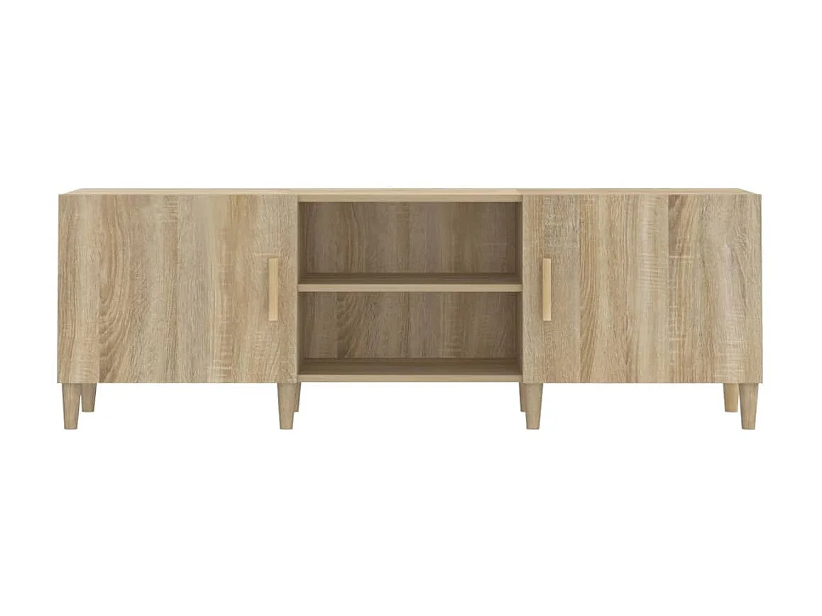 TV-Schrank,TV-Möbel Sonoma-Eiche 150x30x50 cm Holzwerkstoff -gkd264034