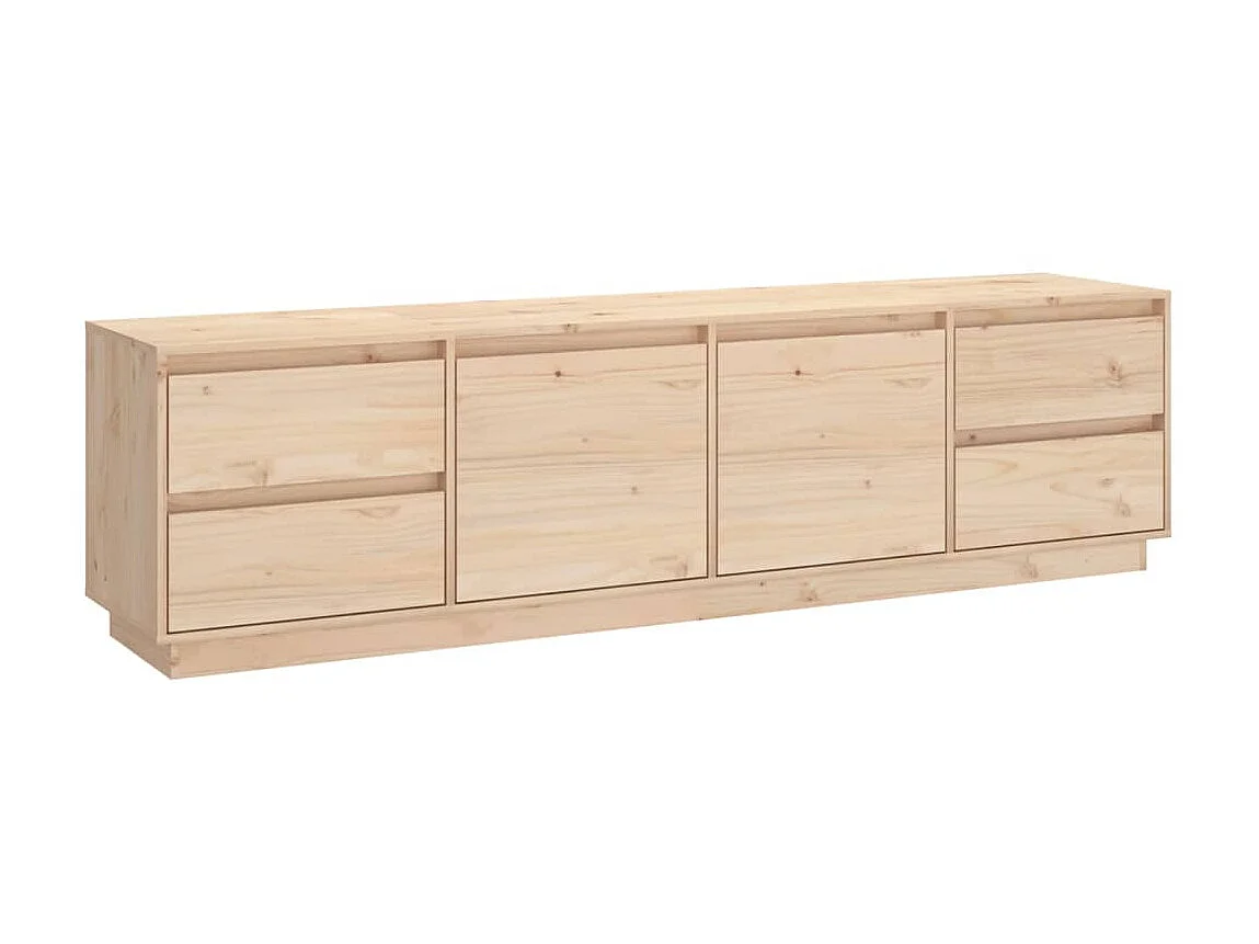 Meuble TV 176x37x47,5 cm Bois de pin massif -ASAF58763
