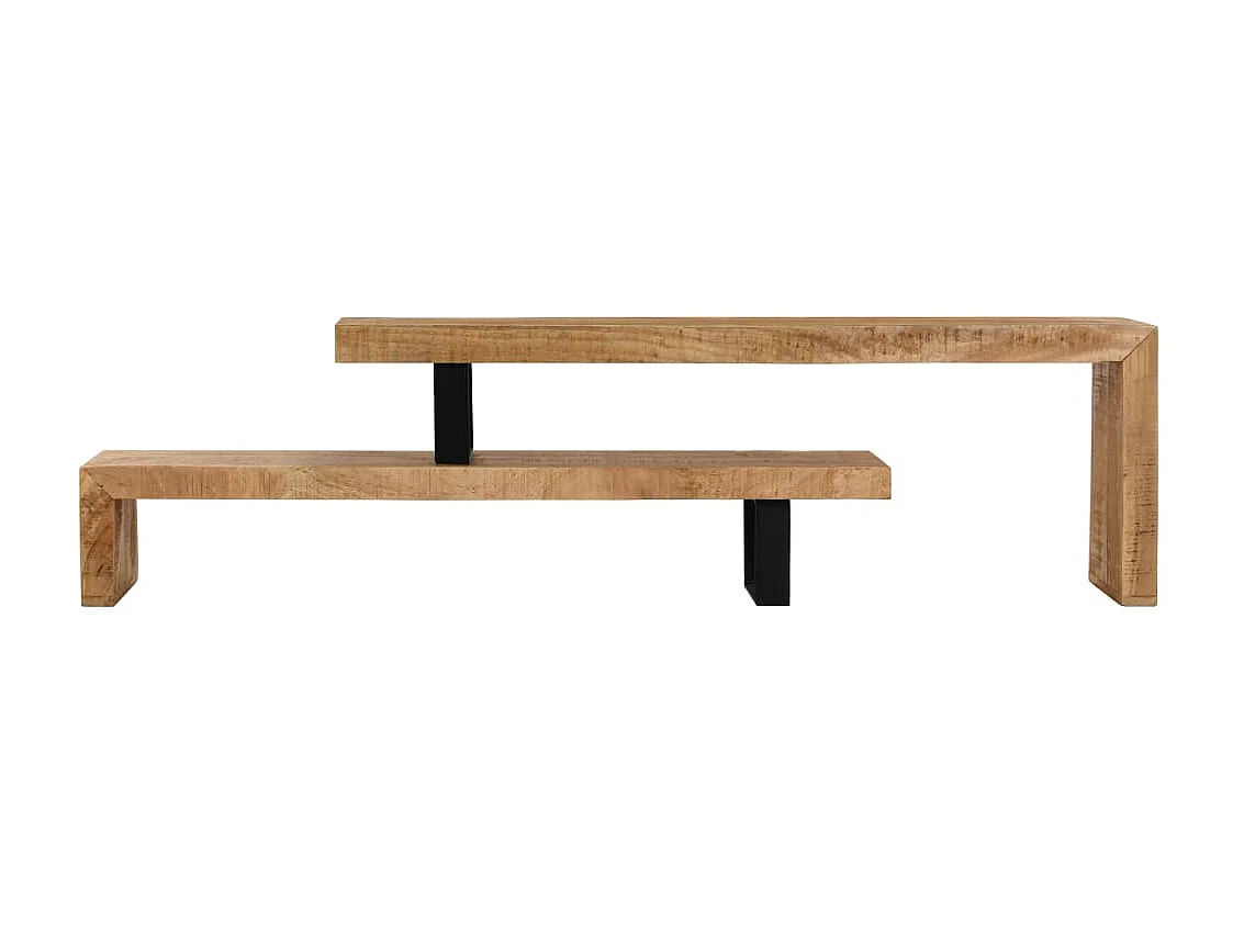 Suporte de TV em madeira de mangueira maciça PT996500