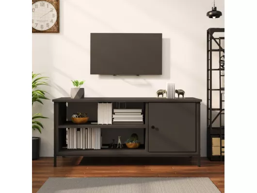 Kauf Unique TV-Schrank,TV-Möbel Schwarz 100x40x45 cm Holzwerkstoff -gkd121139