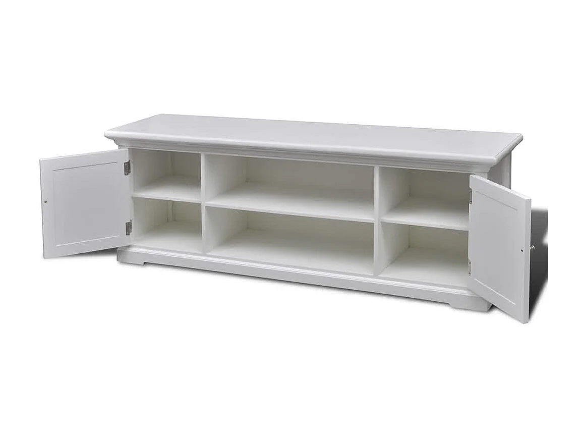 Mueble para TV de madera blanco ES74646