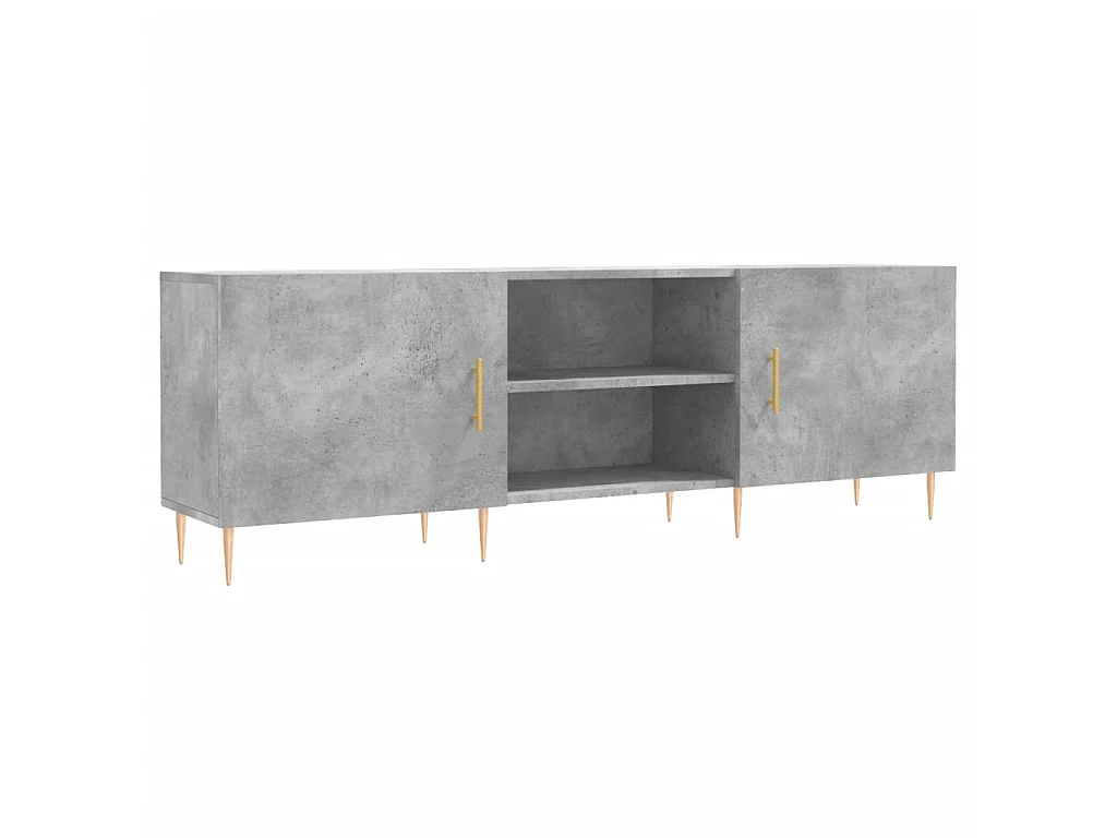 TV-Schrank,TV-Möbel Betongrau 150x30x50 cm Holzwerkstoff -gkd481587