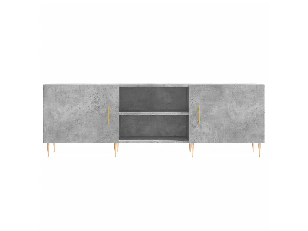 TV-Schrank,TV-Möbel Betongrau 150x30x50 cm Holzwerkstoff -gkd481587