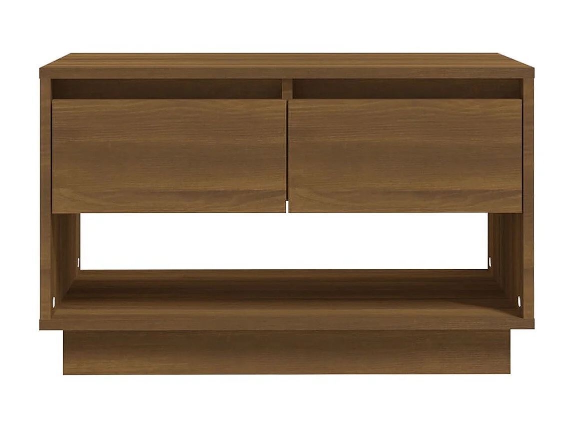 Mueble de TV de madera de ingeniería marrón roble 70x41x44 cm ES27757