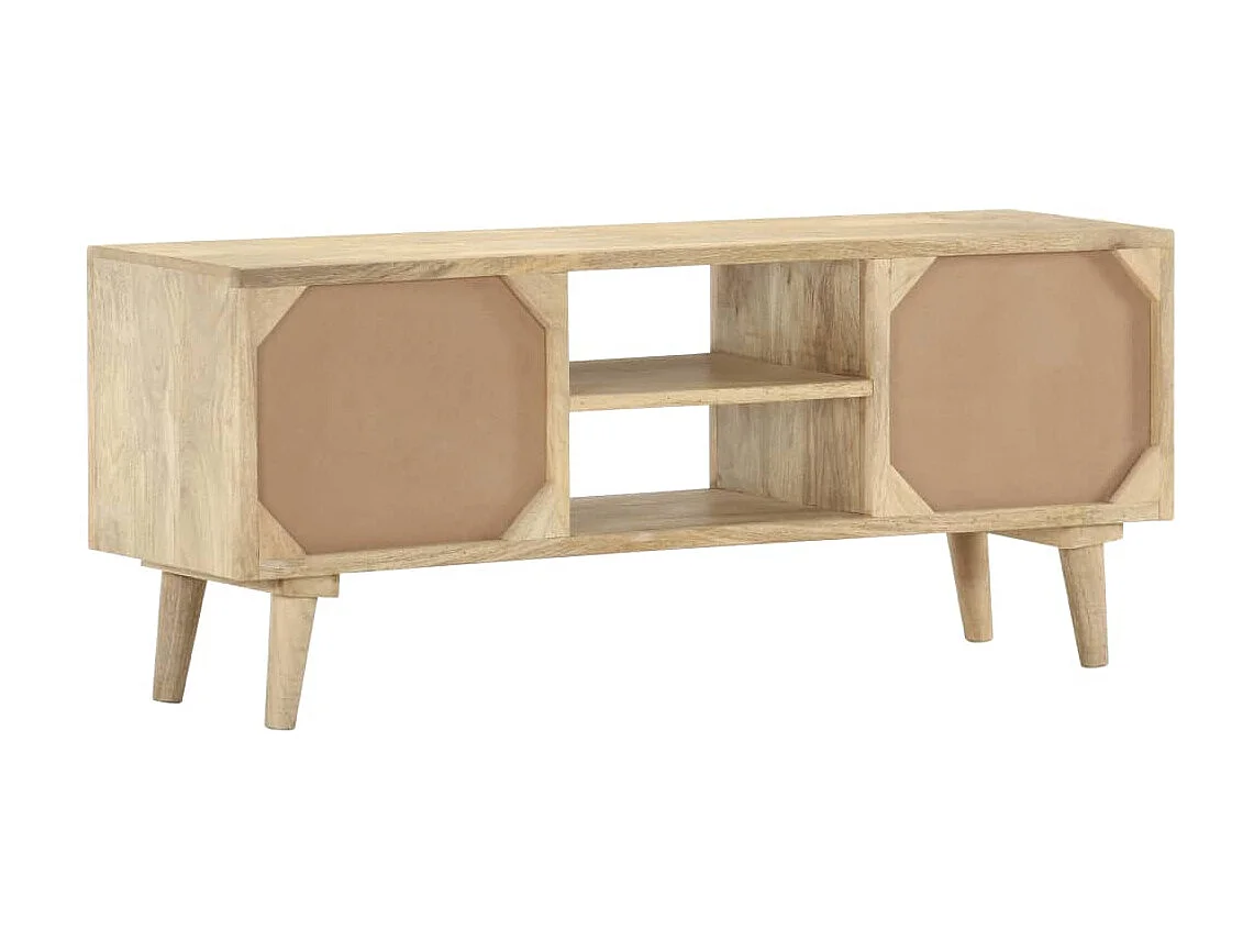 Tv-meubel 110x30x45 cm massief mangohout NL288056