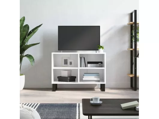 Kauf Unique TV-Schrank,TV-Möbel Hochglanz-Weiß 69,5x30x50 cm Holzwerkstoff -gkd226679