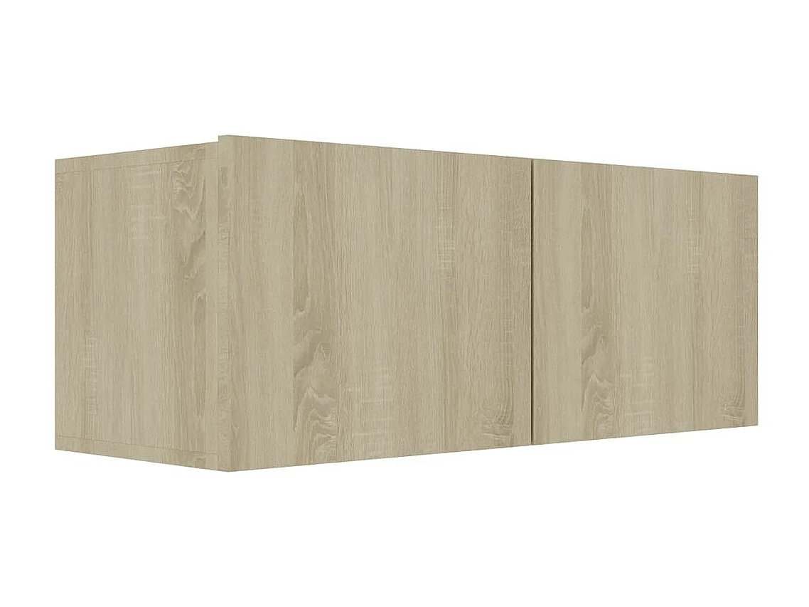 Ensemble de meubles TV 8 pcs Chêne sonoma Bois d'ingénierie BE90823