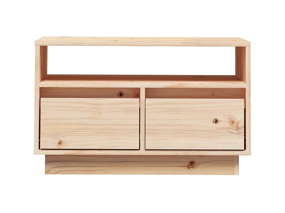 TV-Schrank,TV-Möbel 60x35x37 cm Massivholz Kiefer -gkd67339