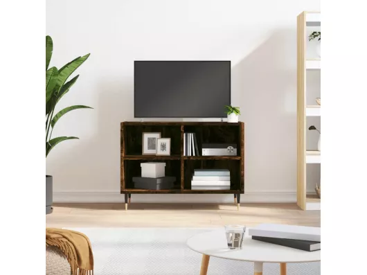 Kauf Unique TV-Schrank,TV-Möbel Räuchereiche 69,5x30x50 cm Holzwerkstoff -gkd412641