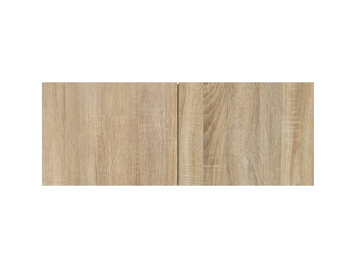 6-delige Tv-meubelset bewerkt hout sonoma eikenkleurig NL29016