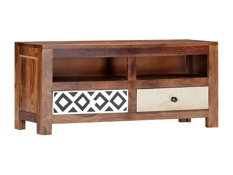 Tv-meubel 90x30x40 cm massief sheeshamhout NL705094