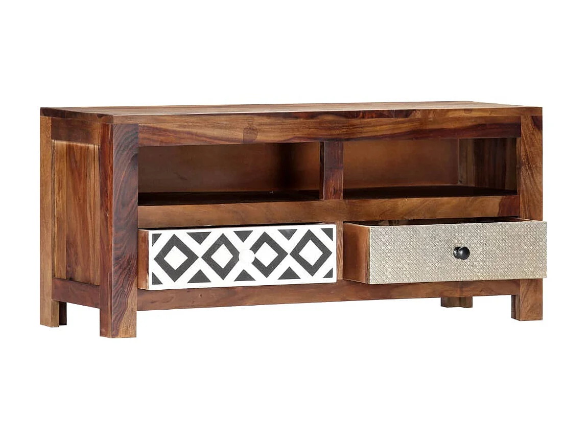 TV-Schrank,TV-Möbel 90x30x40 cm Massivholz Palisander -gkd758960