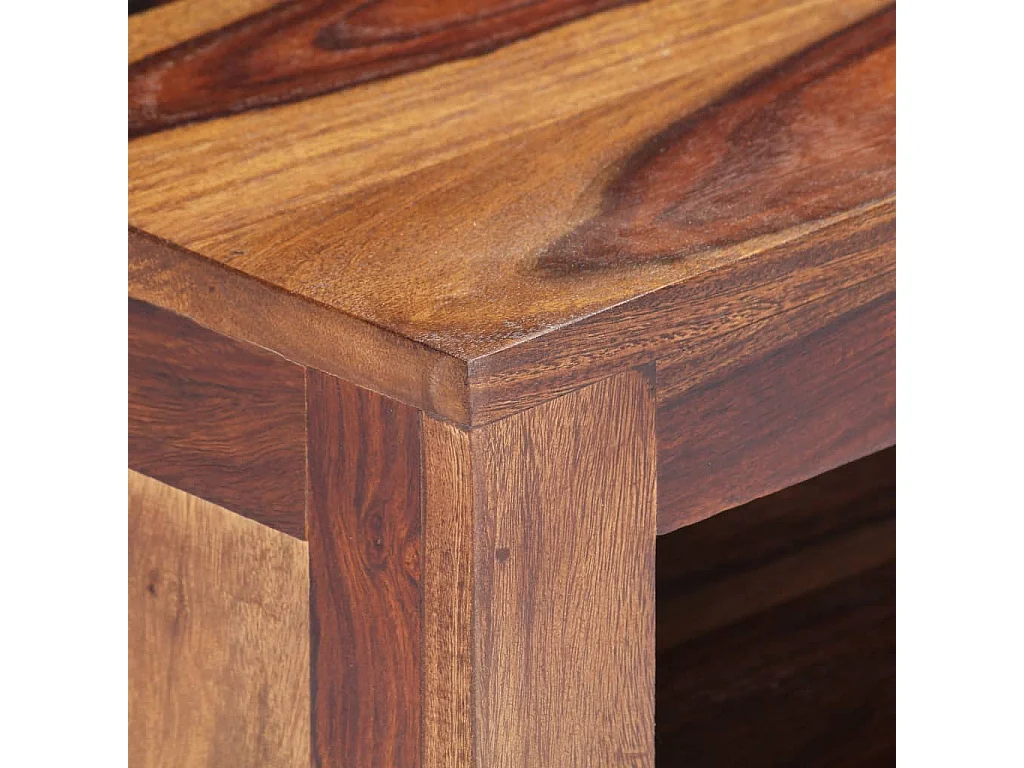 Meuble TV 90x30x40 cm Bois solide BE36685