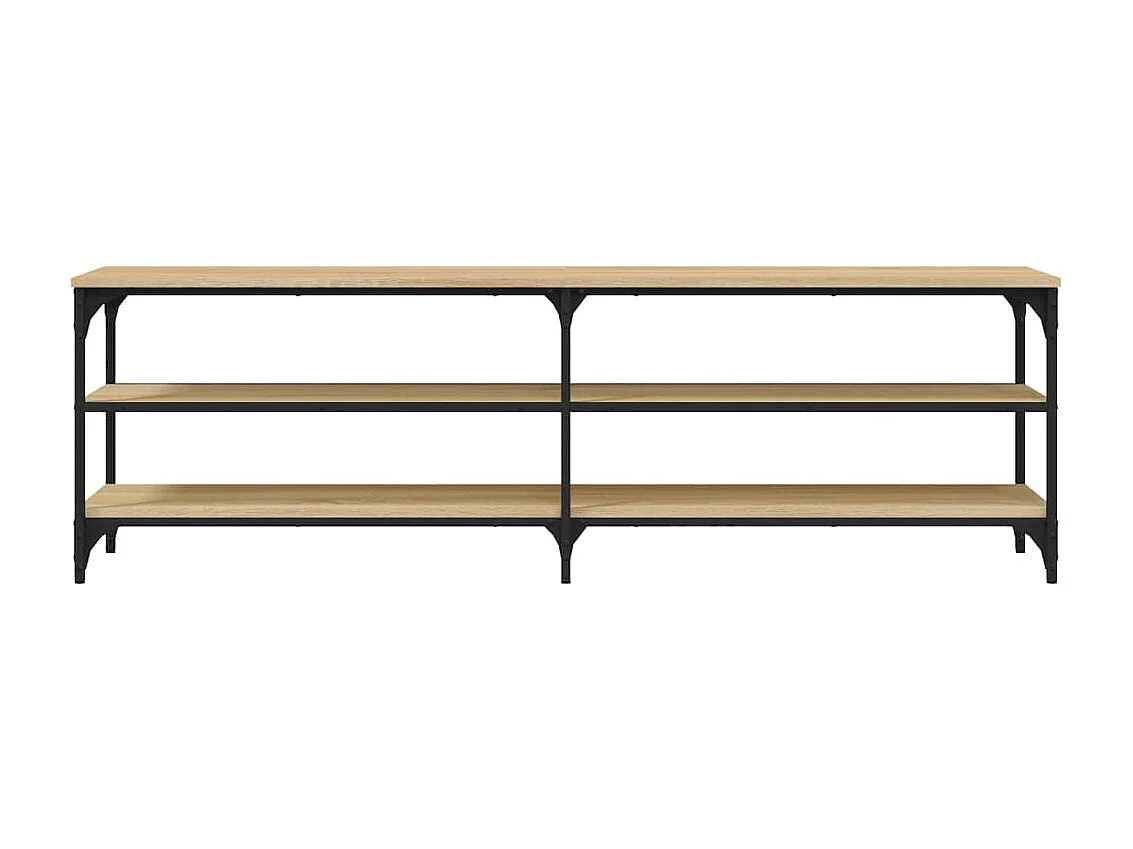 Tv-meubel | Tv-Bank | TV-kast160x30x50 cm bewerkt hout sonoma eikenkleurig