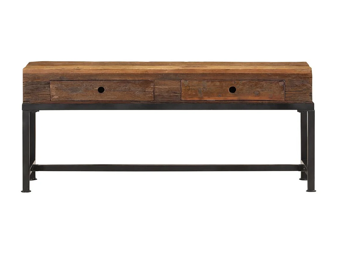 TV-Schrank,TV-Möbel 110x30x46 cm Altholz Massiv -gkd254827