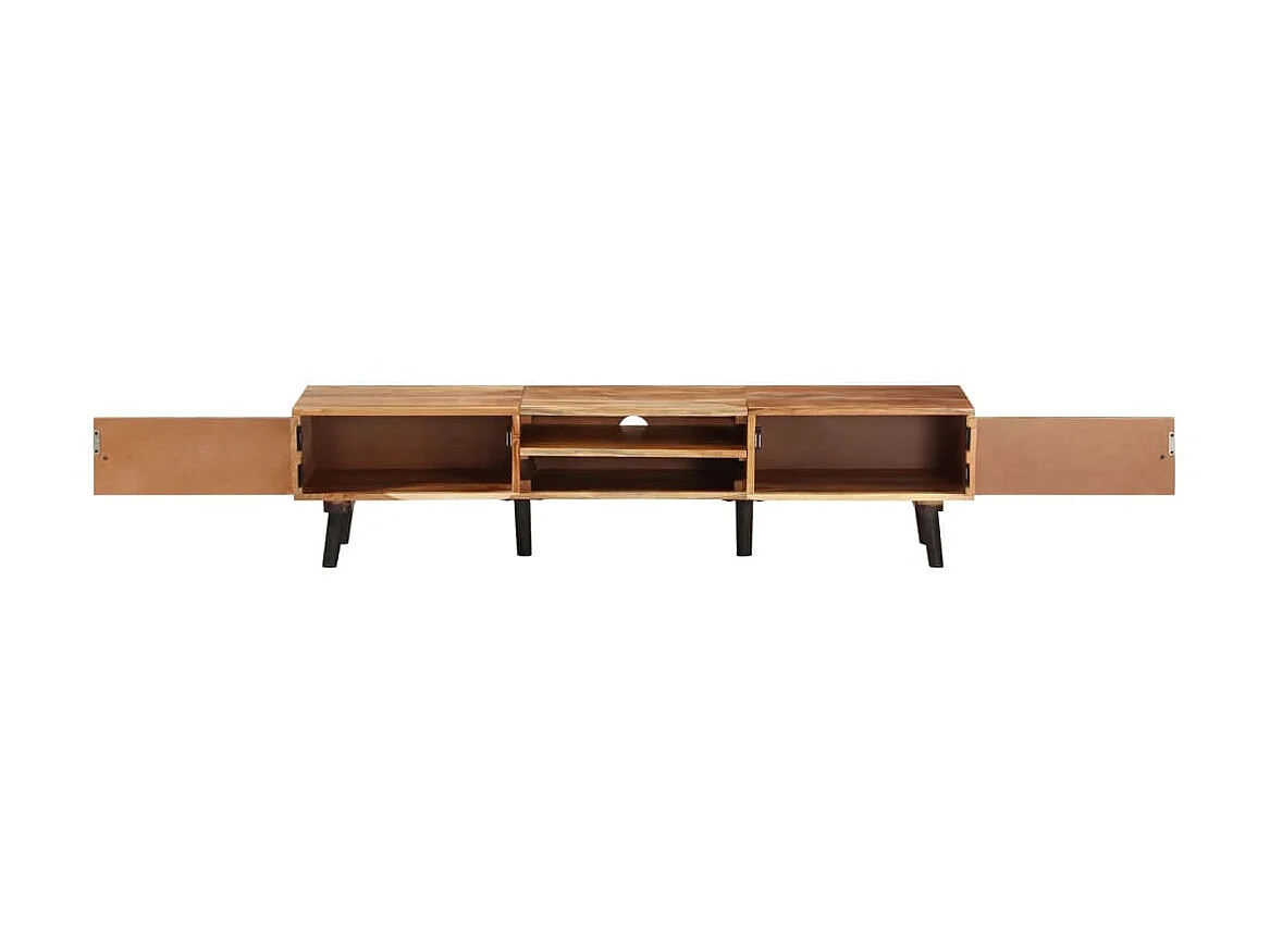 Tv-meubel 145x35x35 cm massief acaciahout NL416912
