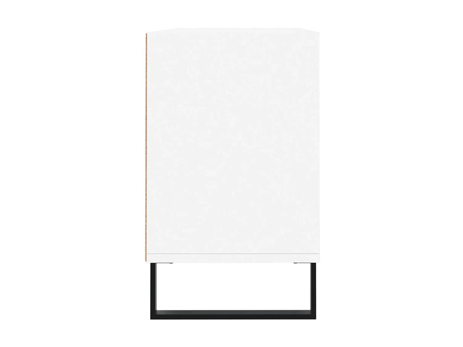 Meuble TV blanc 103,5x30x50 cm bois d'ingénierie BE64193