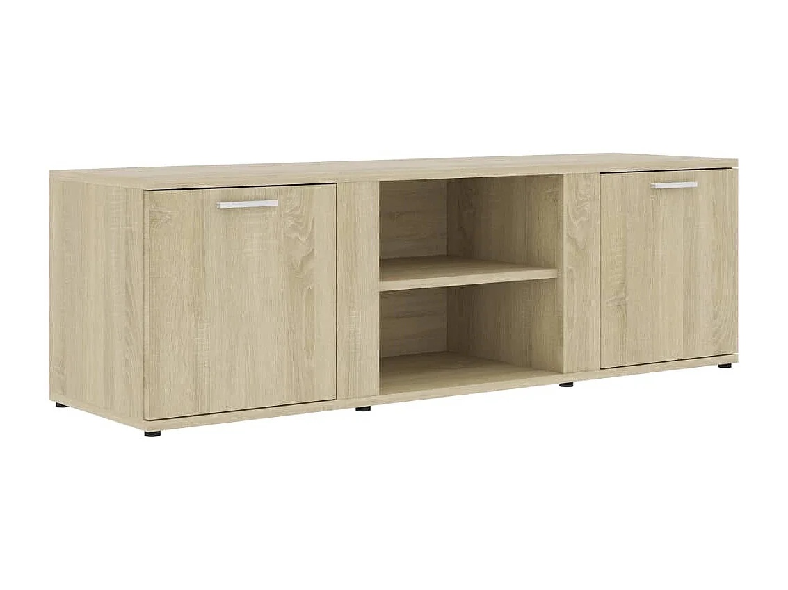 TV-Schrank,TV-Möbel Sonoma-Eiche 120x34x37 cm Holzwerkstoff -gkd507581