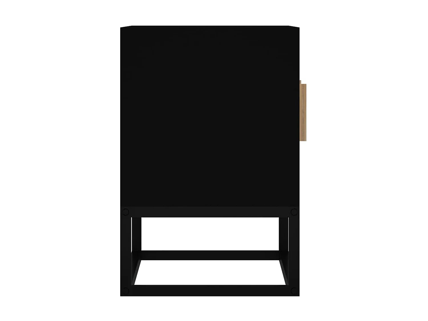 TV-Schrank,TV-Möbel Schwarz 105x30x45 cm Holzwerkstoff und Eisen -gkd393723