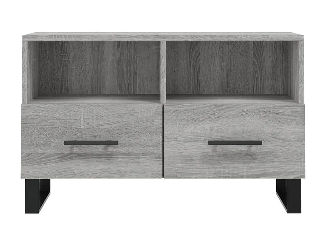 Meuble TV Sonoma BEis 80x36x50 cm Bois d'ingénierie BE23569