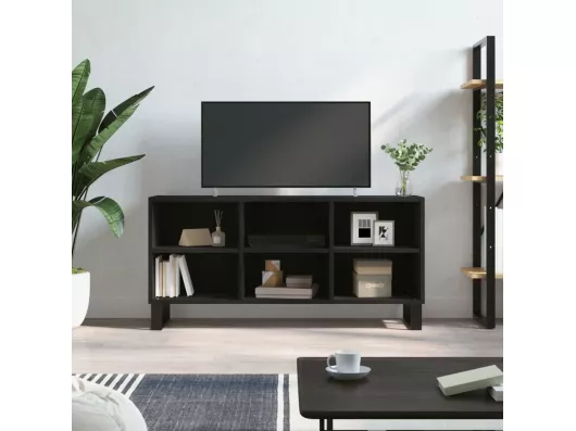 Kauf Unique TV-Schrank,TV-Möbel Schwarz 103,5x30x50 cm Holzwerkstoff -gkd161298