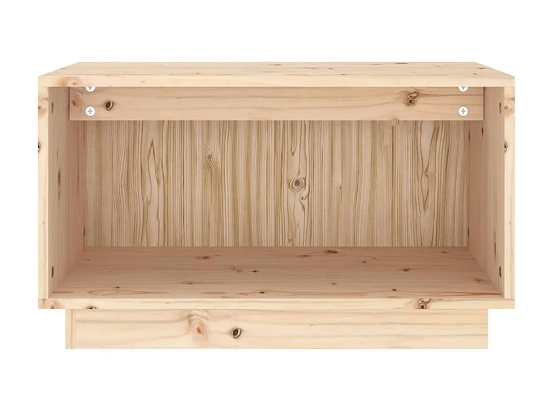 Meuble TV 60x35x35 cm Bois de pin massif BE85598