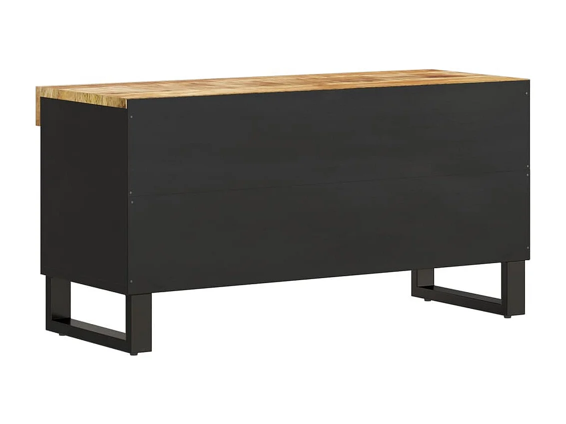 Tv-meubel 85x33x43,5 cm massief mangohout NL993169