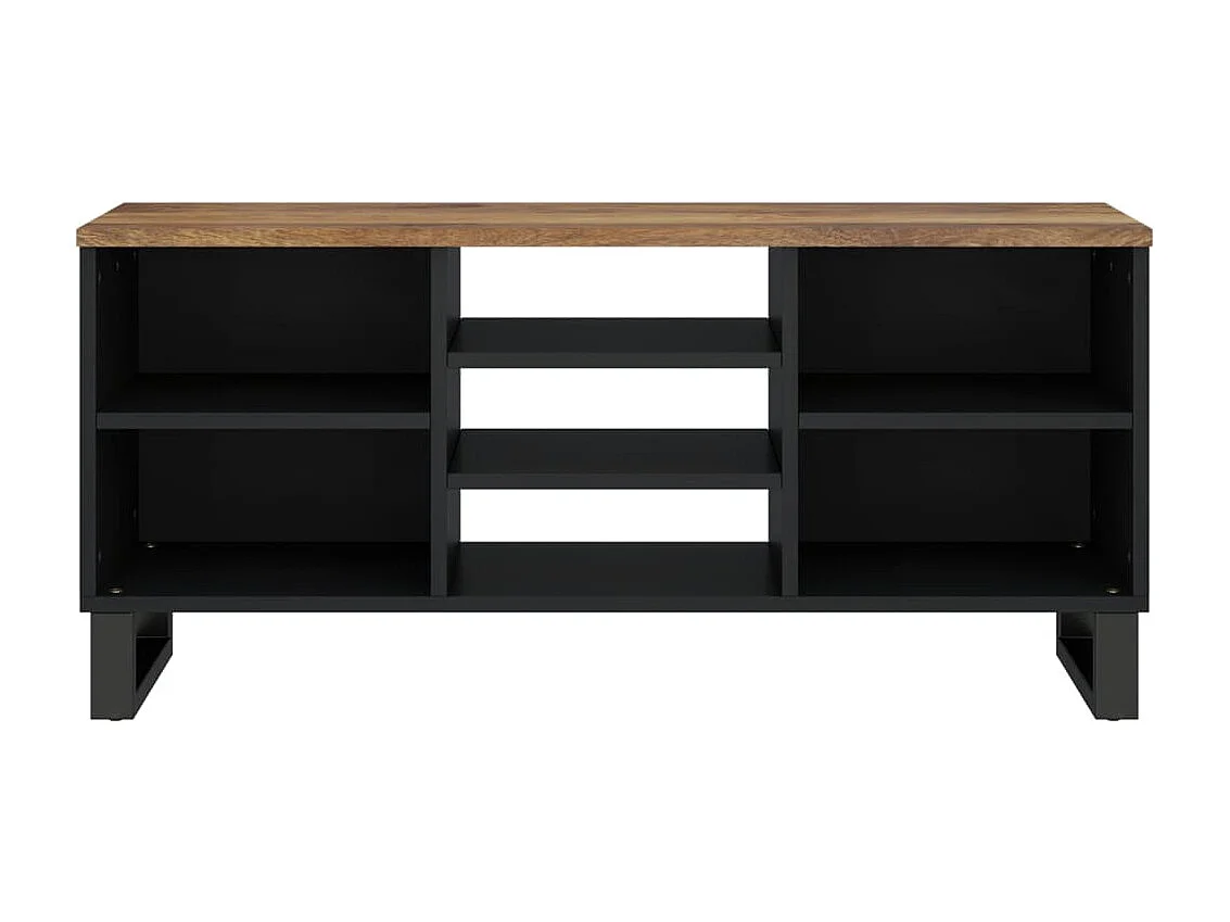Móvel de TV 100x33x46 cm mangueira maciça/derivados madeira PT880309