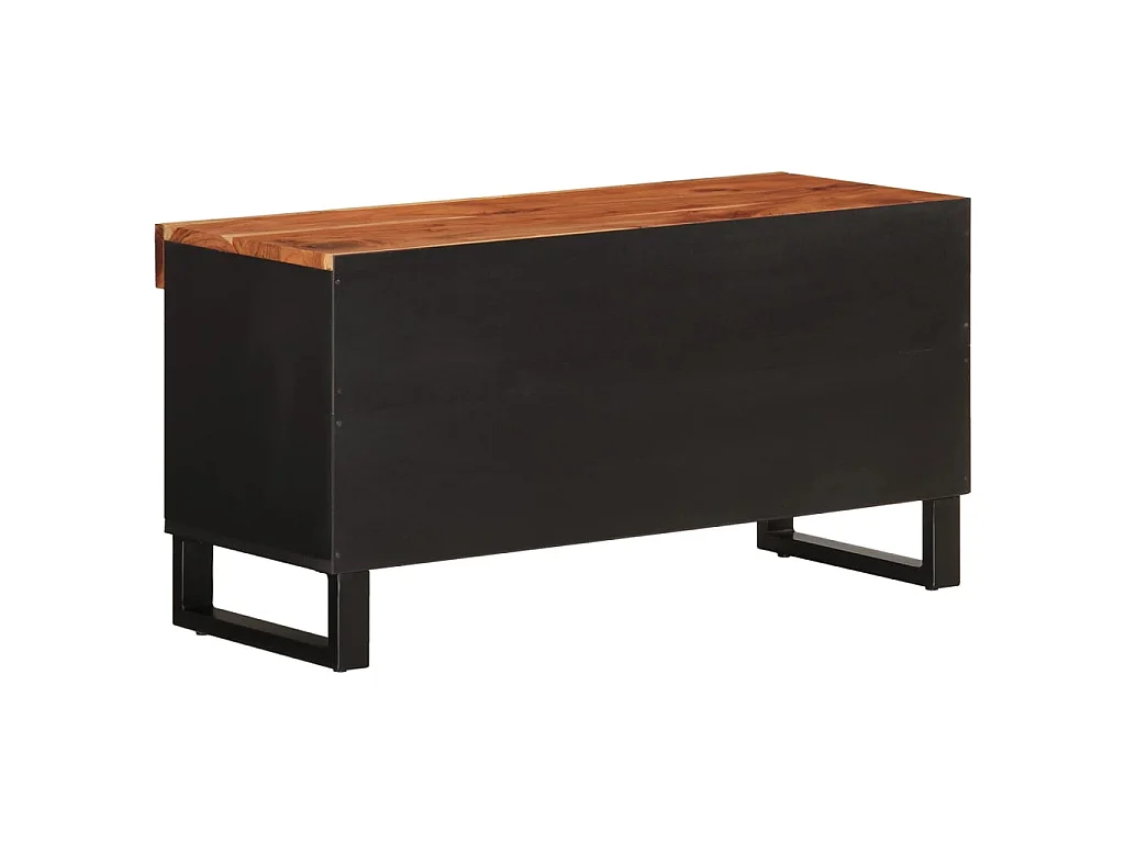 Móvel de TV 85x33x43,5 cm madeira de acácia maciça PT825504