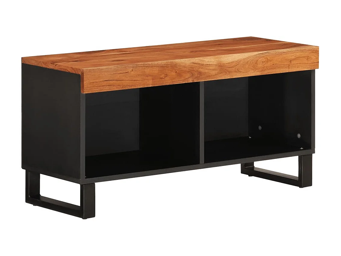 Tv-meubel 85x33x43,5 cm massief acaciahout NL504802