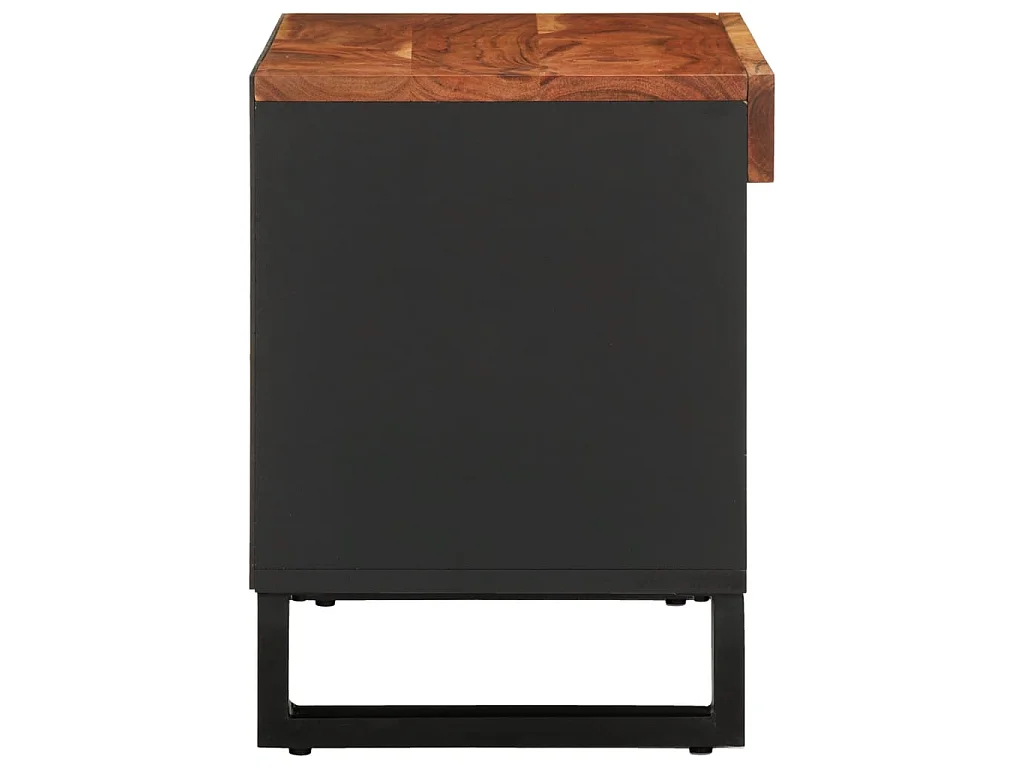 Tv-meubel 85x33x43,5 cm massief acaciahout NL504802