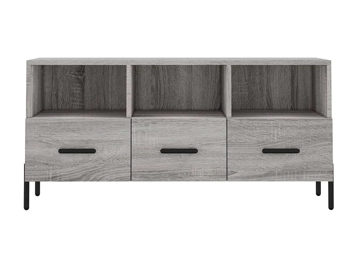 Meuble TV sonoma BEis 102x36x50 cm bois d'ingénierie BE63080