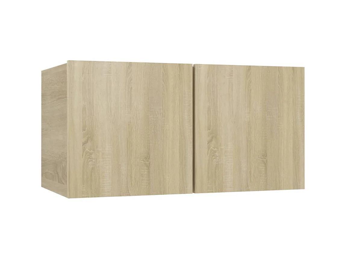 Conjunto móveis de TV 8pcs derivados de madeira carvalho sonoma PT727579