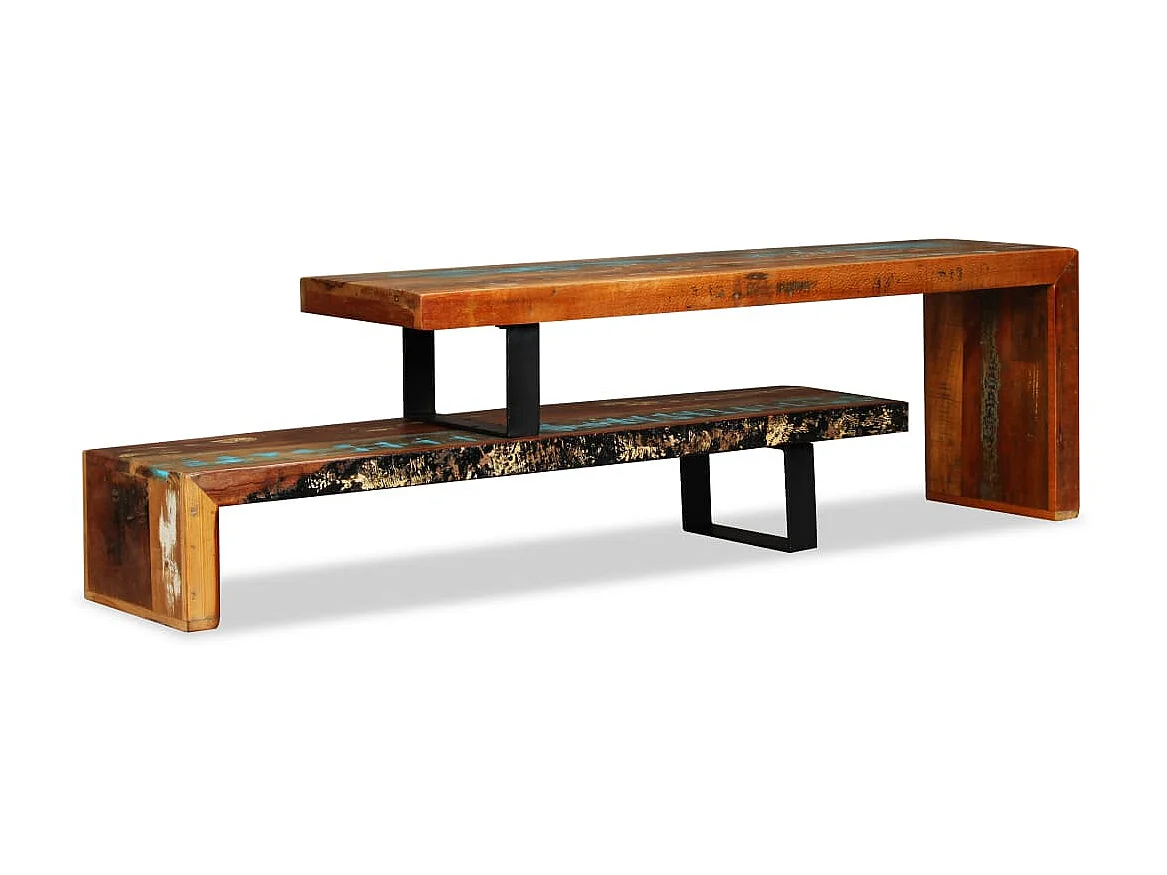 Mueble para TV de madera maciza reciclada ES83515