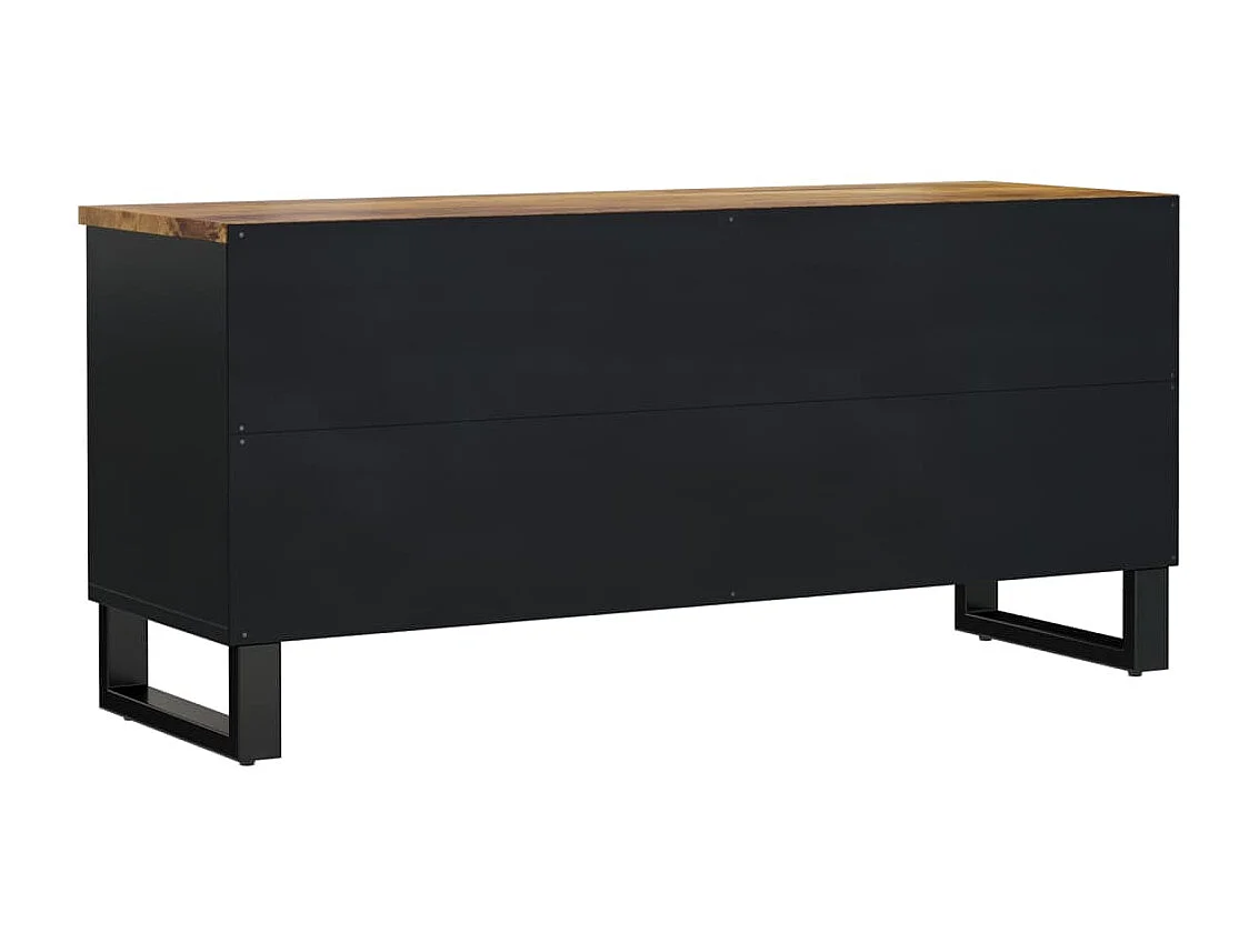 TV-Schrank,TV-Möbel 100x33x46 cm Massivholz Mango & Holzwerkstoff -gkd358344