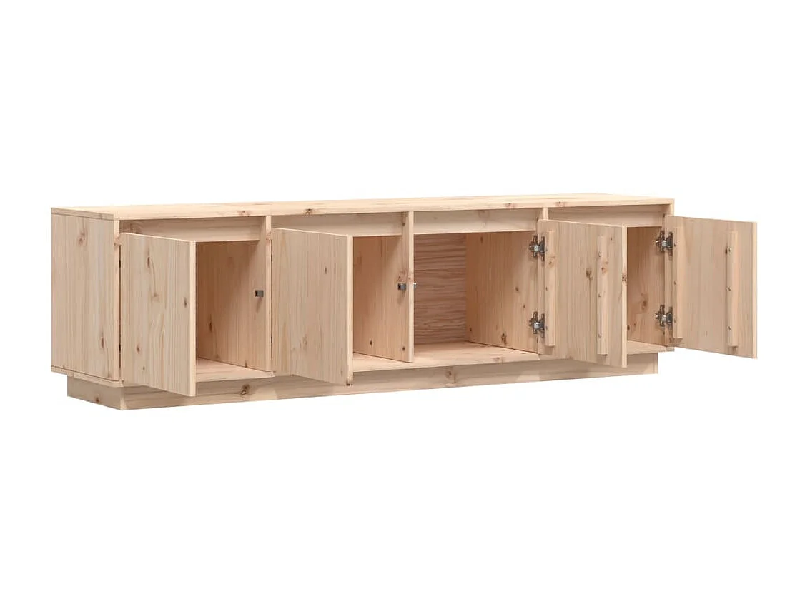 Tv-meubel 156x37x45 cm massief grenenhout NL270169