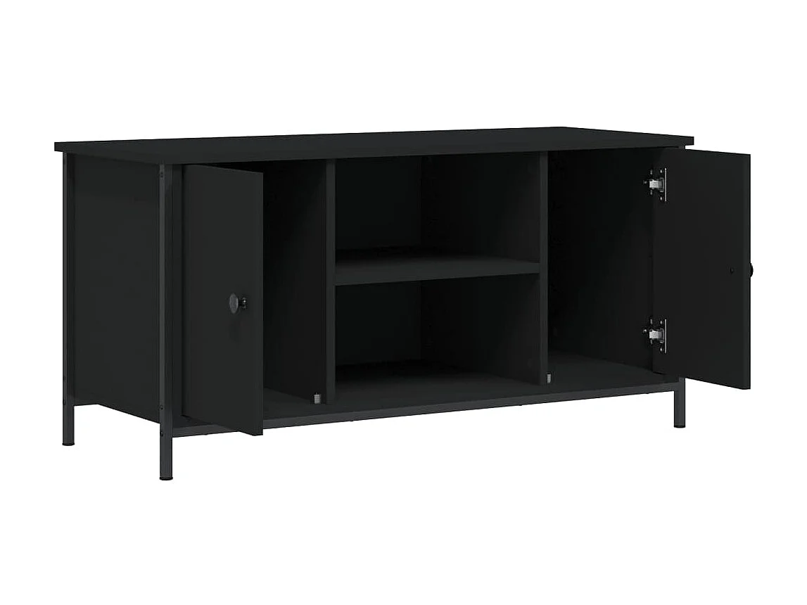 TV-Schrank,TV-Möbel Schwarz 100x40x50 cm Holzwerkstoff -gkd992639