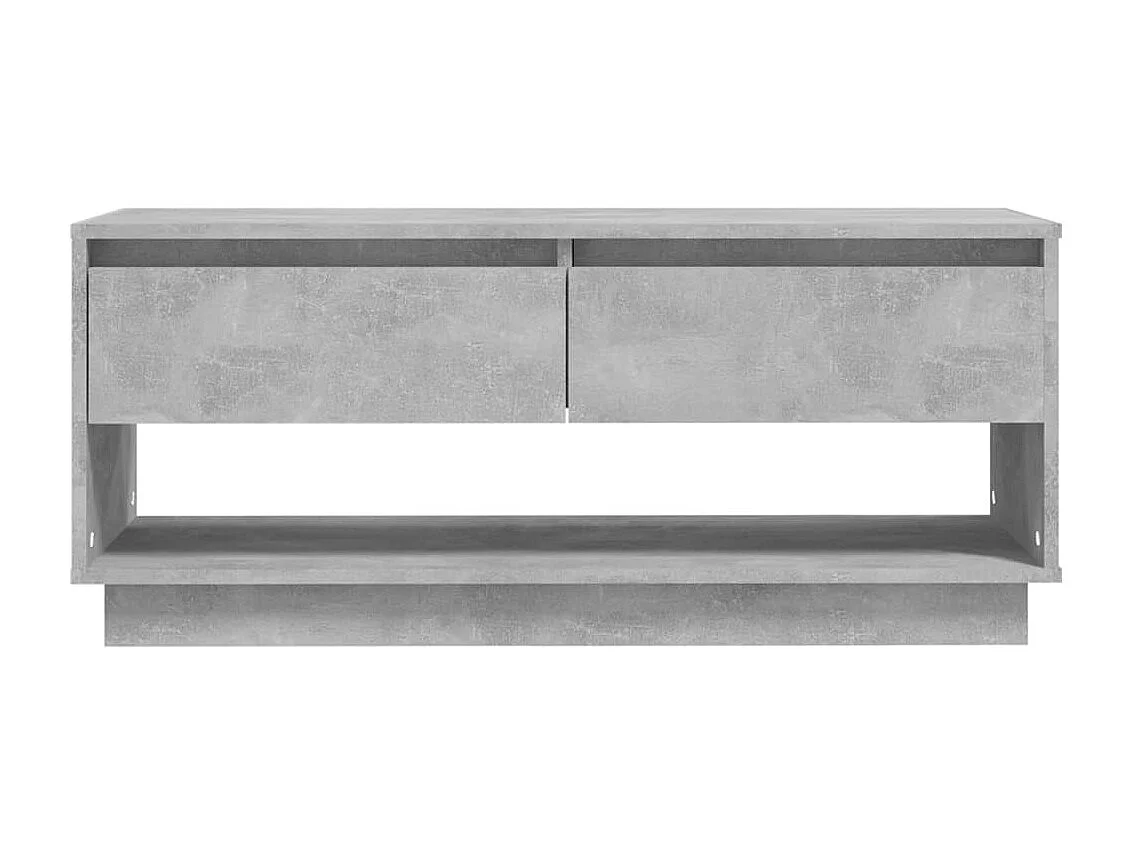 Tv-meubel 102x41x44 cm bewerkt hout betongrijs NL425596