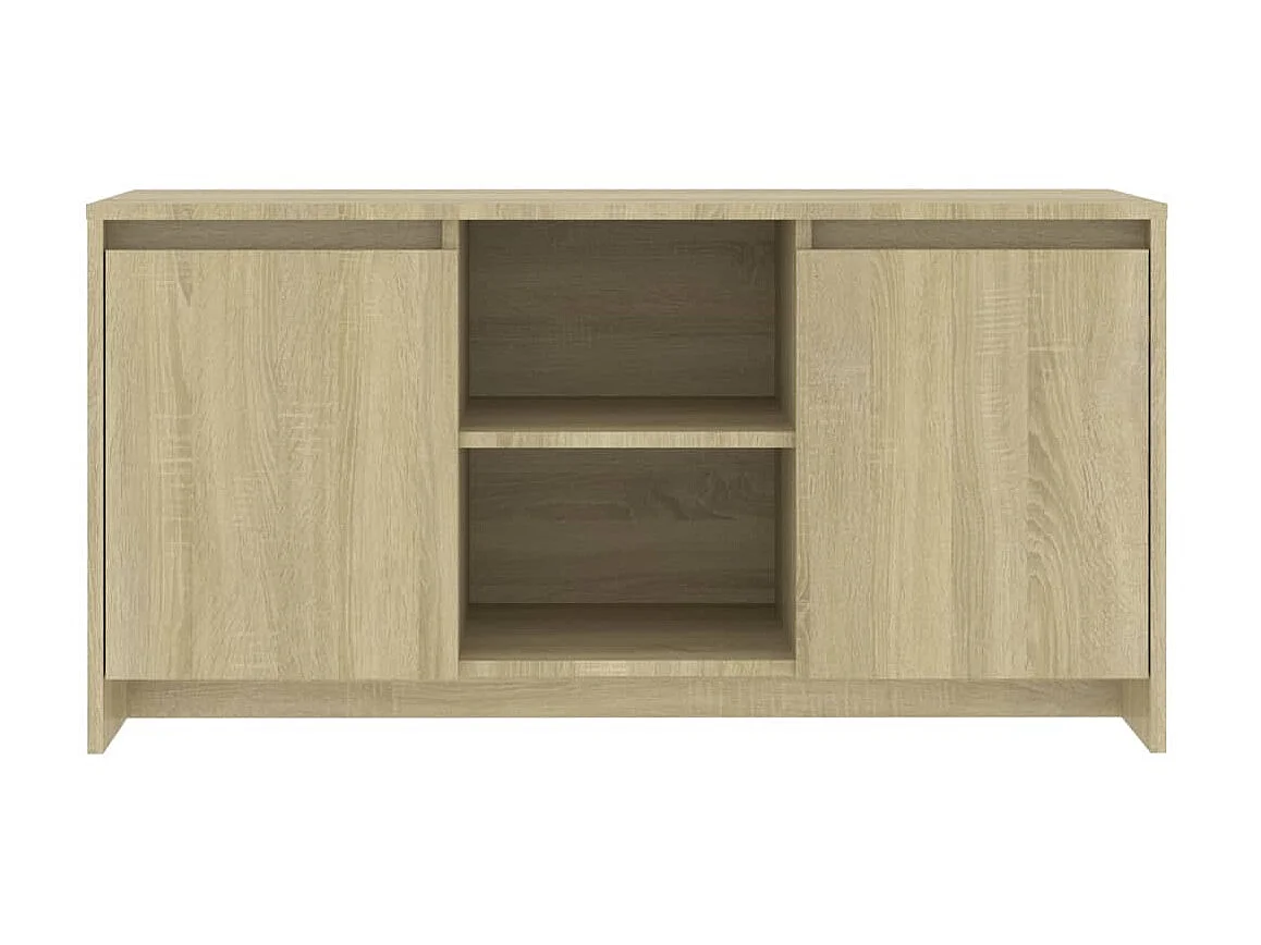 Meuble TV Chêne sonoma 102x37,5x52,5 cm Bois d'ingénierie BE42982