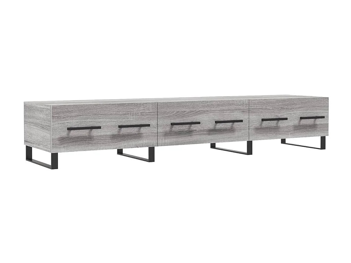 TV-Schrank,TV-Möbel Grau Sonoma 150x36x30 cm Holzwerkstoff -gkd424547