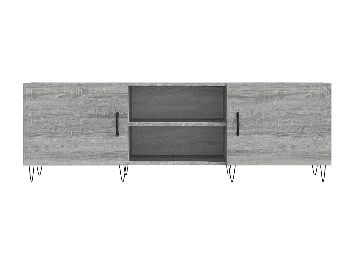 Meuble TV sonoma BEis 150x30x50 cm bois d'ingénierie BE63216