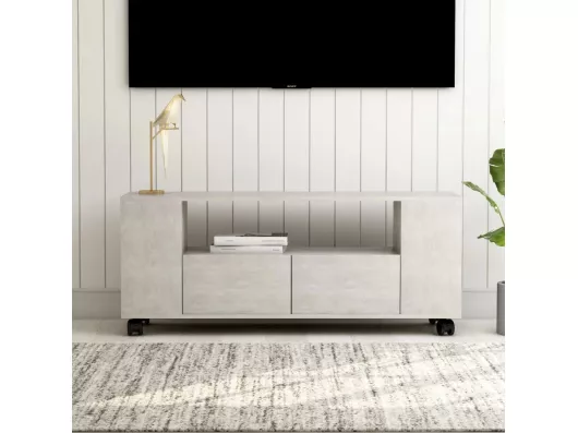 Kauf Unique TV-Schrank,TV-Möbel Betongrau 120x35x48 cm Holzwerkstoff -gkd158556