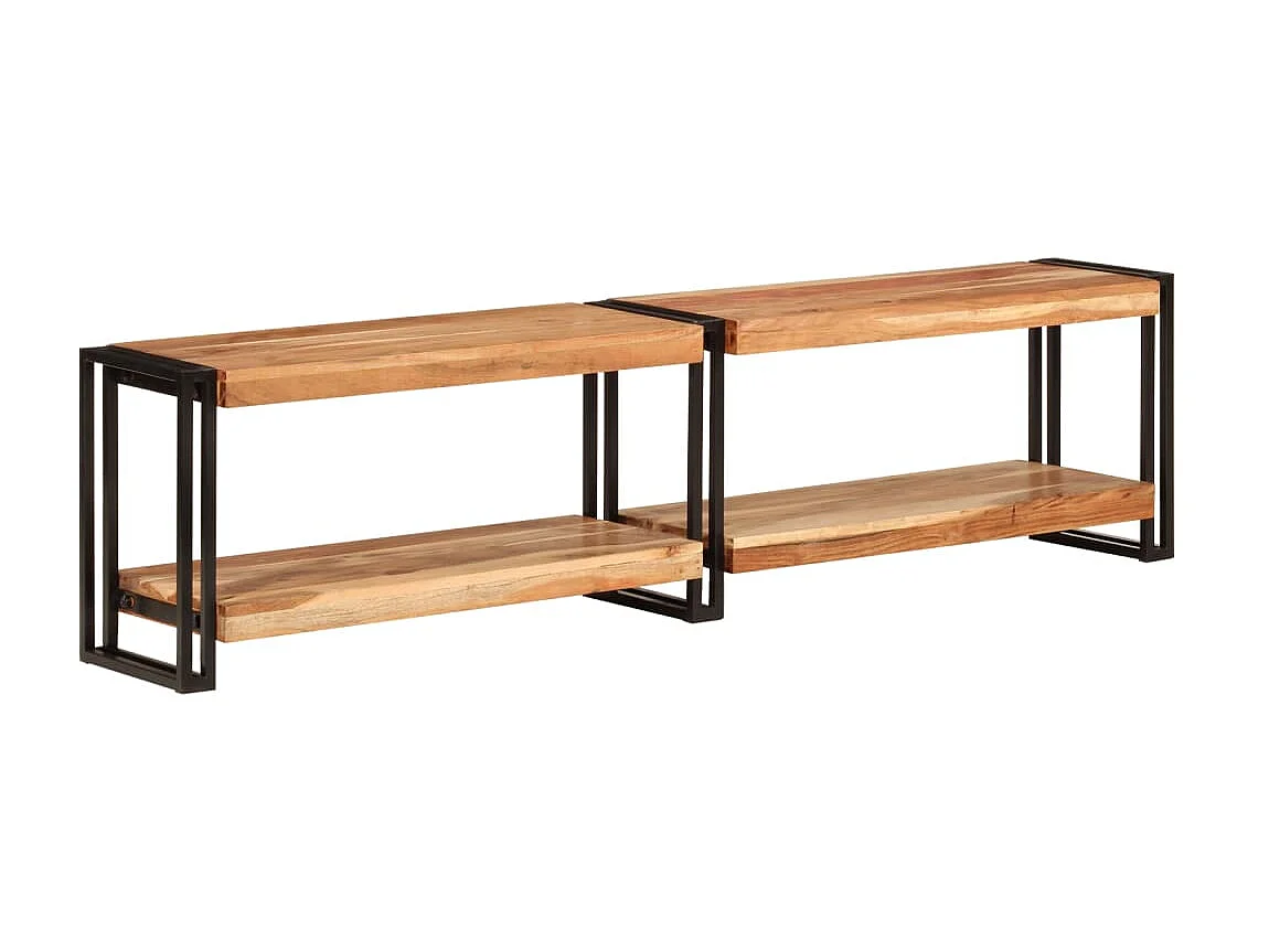 TV-Schrank,TV-Möbel 160x30x40 cm Massivholz Akazie -gkd650673