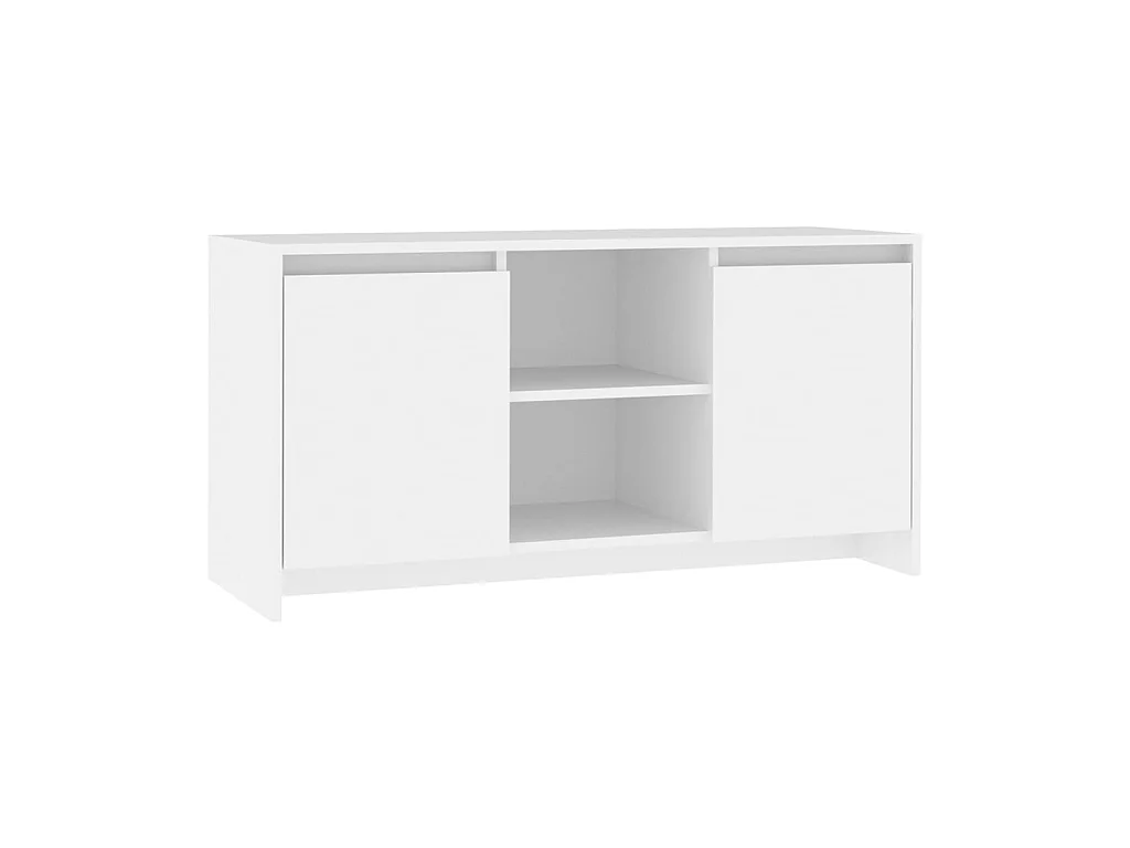 TV-Schrank,TV-Möbel Weiß 102x37,5x52,5 cm Holzwerkstoff -gkd760980